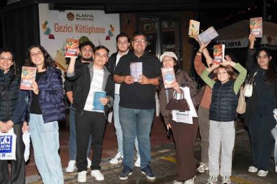 Alanya’da kitapla dolu 10 gün