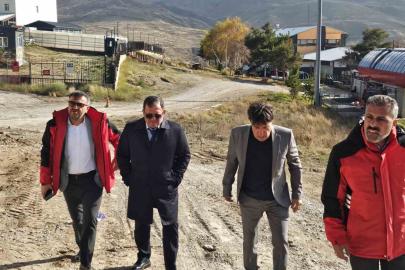 Ali İhsan Kabakcı, Erciyes Dağ Kızağı tesisini inceledi