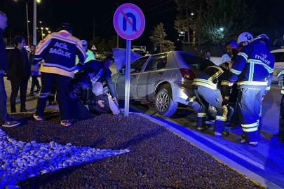 Alkollü sürücü ortalığı savaş alanına çevirdi: 3 yaralı
