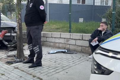 Alkollü sürücünün karıştığı kazada ters yöne giren SUV araç hurdaya döndü, 1 kişi yaralandı