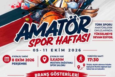 Amatör Spor Haftası kutlamaları