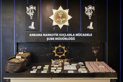 Ankara’da uyuşturucu operasyonlarında 43 kişi tutuklandı