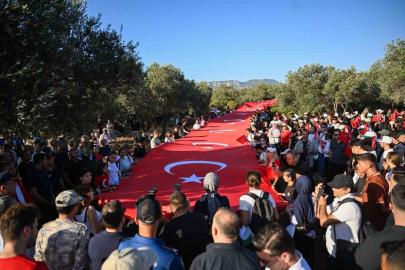 Antalya’da "Ecdadın Yolunda Cumhuriyet’e Saygı Yürüyüşü"