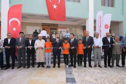 Asrın felaketinin ardından inşa edilen 137’nci cami ibadete açıldı