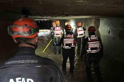 Ayazağa’da kaybolan 3 kişiyi arama çalışmaları sürüyor: Ekipler kanal ve dere yataklarında aradı