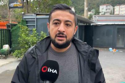 Ayazağa’daki sel felaketinde canını hiçe sayıp suya girdi: Araçta mahsur kalan sürücüyü ön camdan böyle kurtardı