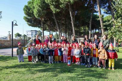 Aydın Büyükşehir Belediyesi Çocuk Gelişim Merkezleri’nde Eğitici İtfaiye etkinliği