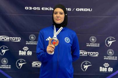 Aydın Büyükşehir Belediyespor sporcusu Köseoğlu, Türkiye şampiyonu oldu