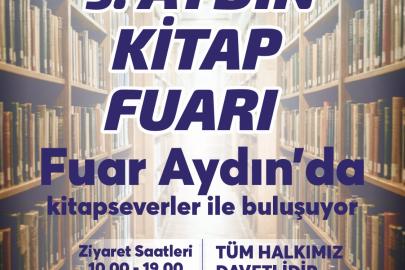 Aydın Kitap Fuarı 30 Ekim’de kapılarını açıyor