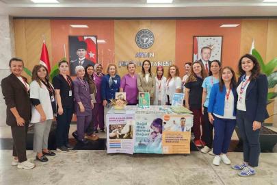 Aydın Şehir Hastanesi’nde anne adayları bilgilendirildi