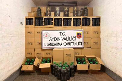 Aydın’da 5 bin 300 litre sahte zeytinyağı ele geçirildi