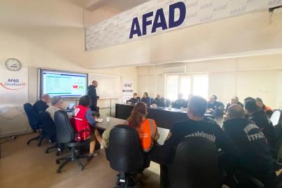 Aydın’da bölge düzeyindeki afet tatbikatı için hazırlık yapıldı