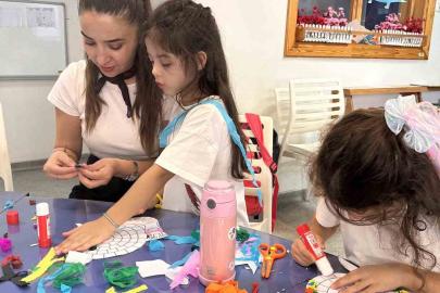 Aydın’da çocuklar kitapla hayal etti, elleriyle tasarladı