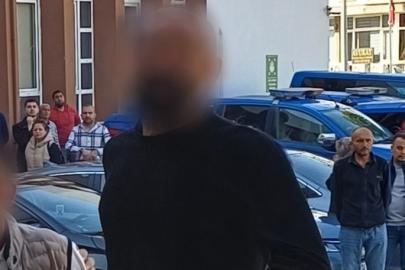 Aydın’da polisten kaçan silahlı tehdit şüphelisi adliyeye sevk edildi