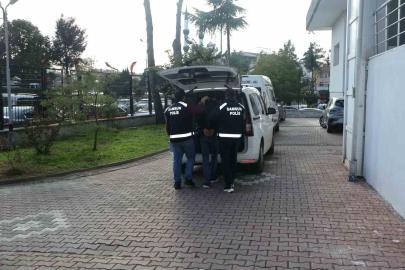 Bafra’da uyuşturucudan aranan hükümlü yakalandı