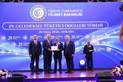 Bakan Bolat’tan Bursa’ya tüketici ödülü