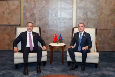 Bakan Fidan, Azerbaycanlı mevkidaşı Bayramov bir araya geldi