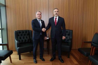 Bakan Fidan, Azerbaycanlı mevkidaşı Bayramov ile görüştü