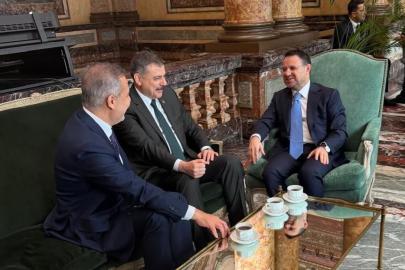 Bakan Fidan, Çiftçi ve Gürlek’ten güçlü diplomasi mesaisine kahve molası
