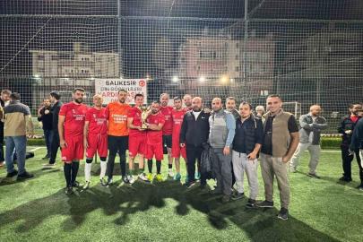 Balıkesir’de din görevlileri yeşil sahada buluştu