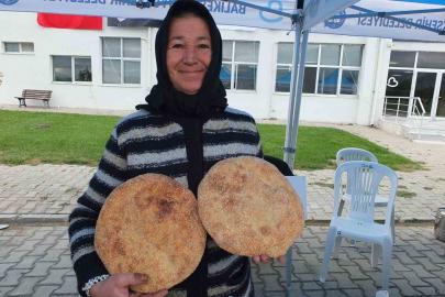Balıkesir’de Fatma hanım asırlık seferberlik çöreğini yaşatıyor