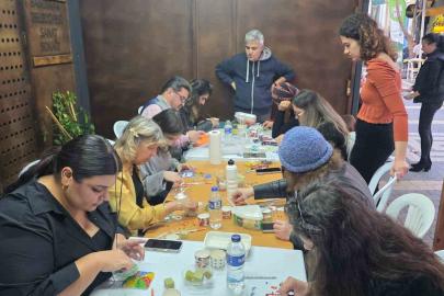 Bandırma’da cam mozaik ve vitray atölye çalışması düzenlendi