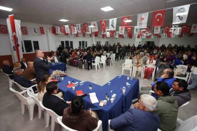 Başkan Balaban üretici kadınlarla buluştu