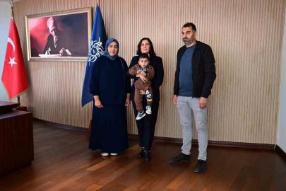 Başkan Çerçioğlu kas hastası minik Muhammed için destek istedi