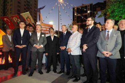 Başkan Palancıoğlu vefat eden özel kalem müdürünün ismi verilen parkın açılışında duygusal anlar yaşadı