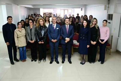 Başkan Taşkın, genç avukatlarla mesleki deneyimlerini paylaştı