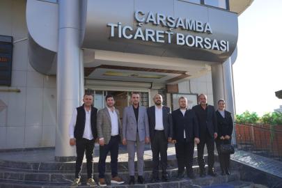 Başkan Yılmaz’ın gündeminde Çarşamba’nın ekonomik ve sosyal gelişimine katkı sağlayacak çalışmalar var