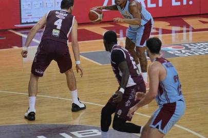 Basketbol Süper Ligi: Trabzonspor: 83 - Bordo Bandırma: 80
