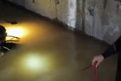 Beykoz’da kuyuya düşen işçinin çıkarılma görüntüleri ortaya çıktı