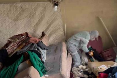 Beyoğlu’nda evden 4 ton çöp çıktı