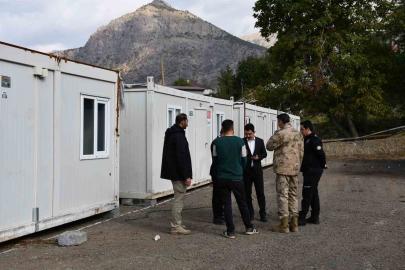 Beytüşşebap’ta konteyner kent kuruldu
