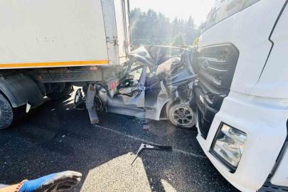 Bilecik’te zincirleme trafik kazası: 1 yaralı