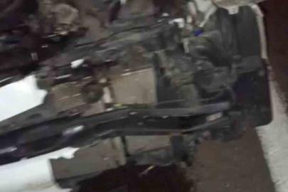 Bingöl’de otomobil ineğe çarptı: 4  yaralı
