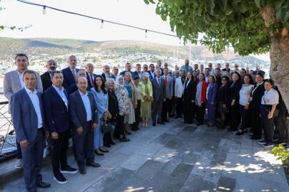 Bodrum’da 56 mahalle muhtarı için anlamlı kutlama