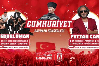 Bodrum’da Cumhuriyet Bayramı hazırlıkları tamamlandı