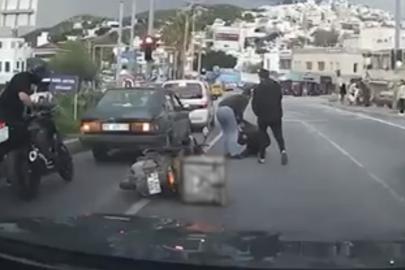 Bodrum’da kuryeyi yol ortasında darbettiler, 360 bin TL ceza yediler