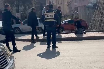 Bolu’da eli bıçaklı şahıs ekipleri harekete geçirdi