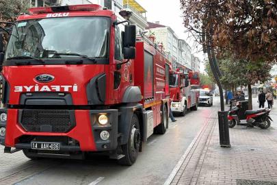 Bolu’da kablolardan yükselen dumanlar ekipleri harekete geçirdi