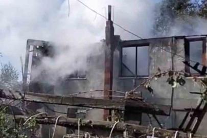Bolu’da yayla evinde yangın