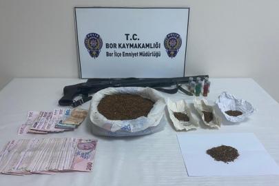 Bor’da uyuşturucu operasyonu: 1 tutuklama