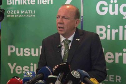 BTSO Başkan Adayı Özer Matlı: "Bu şehir sonunda doğruyu bulacak"
