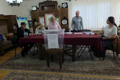 Bulgaristan’da cumhurbaşkanı seçimi için Edirne’de sandık kuruldu