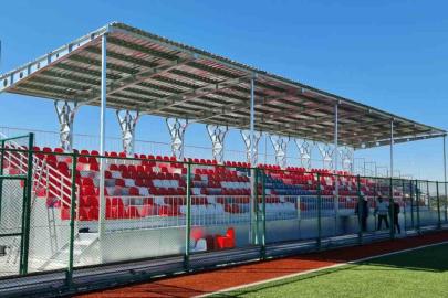 Bünyan Stadyumu’nda 500 kişilik tribün tamamlandı
