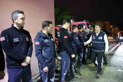 Bursa Büyükşehir’de yağmur teyakkuzu: Bin 126 personel, 439 araç görev başında