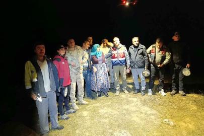Bursa’da 3 gündür kayıp olan yaşlı kadın dron ile bulundu