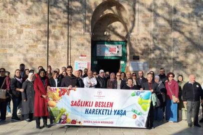 Bursa’da "Hareket Et, Sağlıklı Yaşa" Yürüyüşü